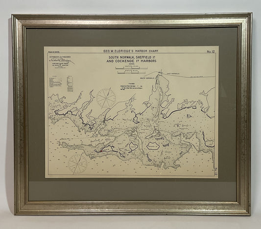 1901 Chart of South Norwalk, Connecticut