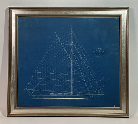 1909 George Lawley and Son Yacht Blueprint