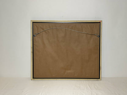 Framed International Code of Signals Foxtrot (F) Linen Flag