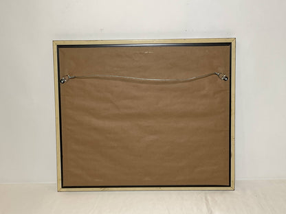 Framed International Code of Signals Delta (D) Linen Flag