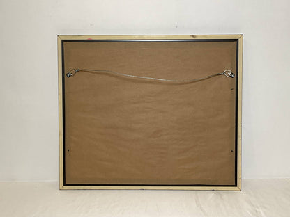 Framed International Code of Signals Yankee (Y) Linen Flag