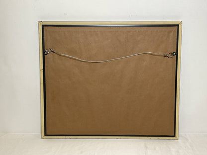 Framed International Code of Signals Victor (V) Linen Flag