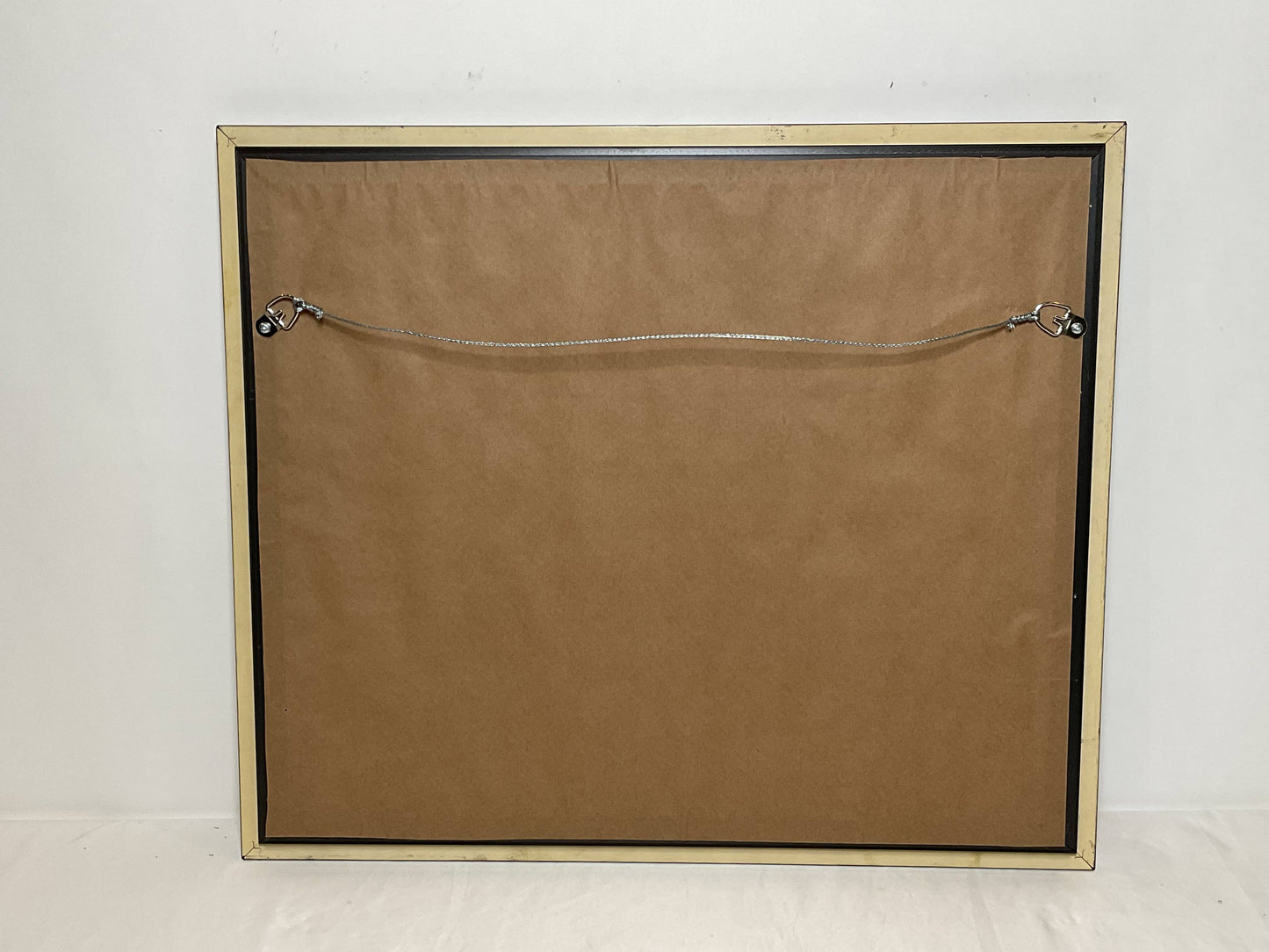 Framed International Code of Signals Zulu (Z) Linen Flag