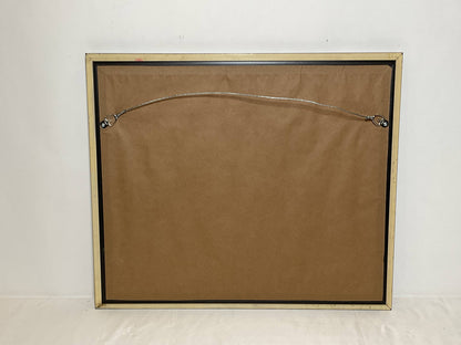 Framed International Code of Signals Juliet (J) Linen Flag