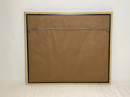 Framed International Code of Signals November (N) Linen Flag
