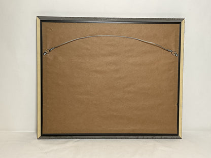 Framed International Code of Signals Victor (V) Linen Flag