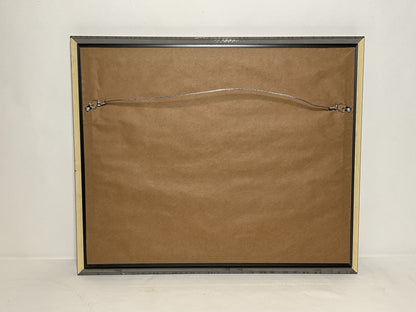 Framed International Code of Signals Oscar (O) Linen Flag