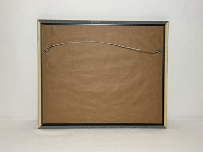 Framed International Code of Signals November (N) Linen Flag