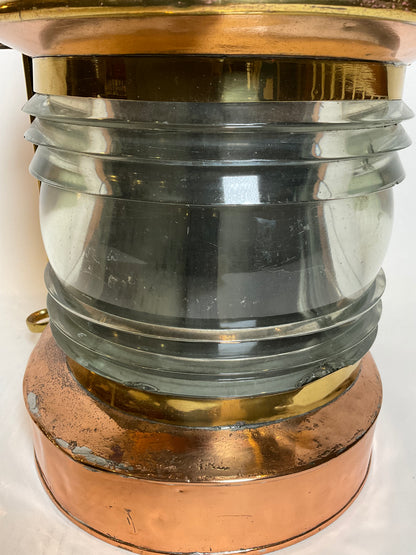 Solid Copper French Ships Lantern