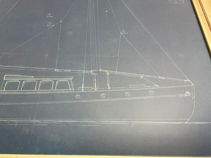 Yacht Blueprint From John Alden