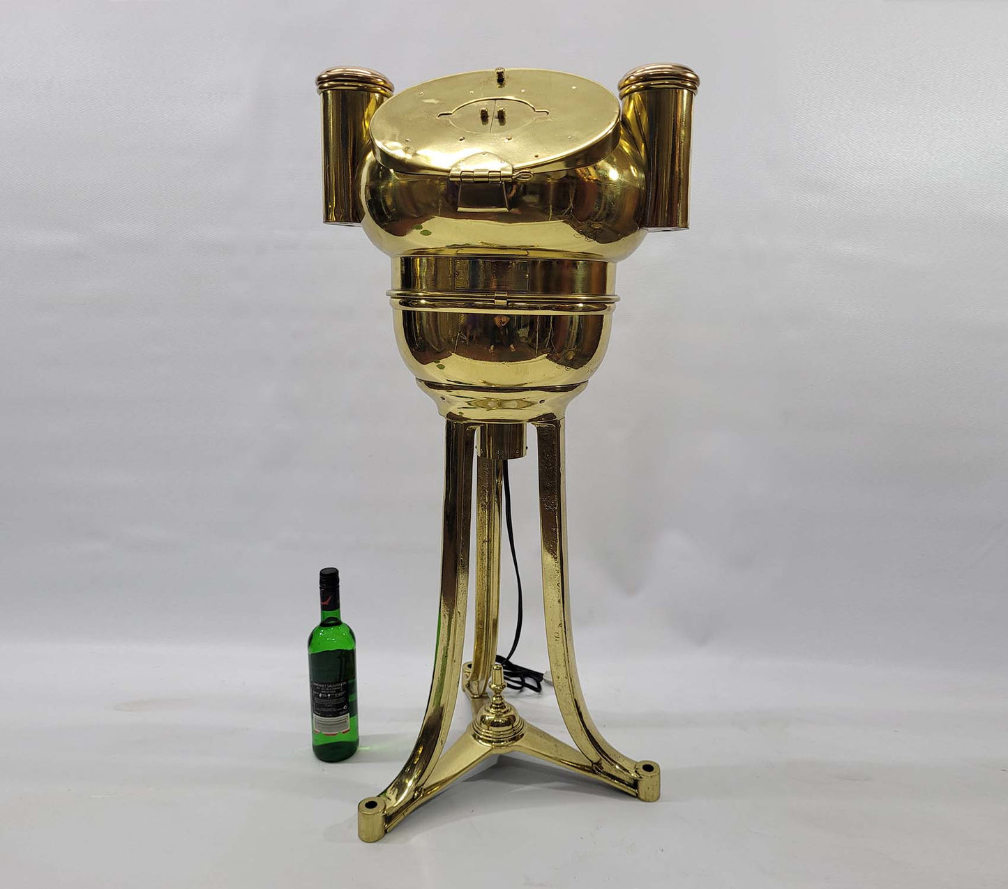 Solid Brass Ships Binnacle Stand