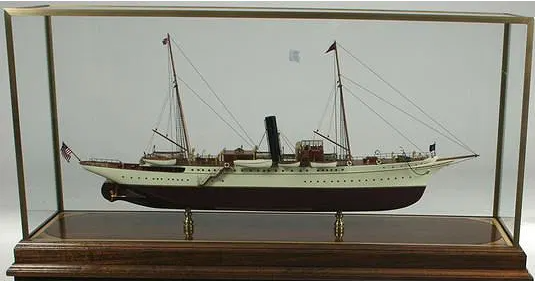 Elegant Model Of Steam Yacht 'Varuna'