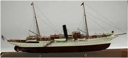 Elegant Model Of Steam Yacht 'Varuna'