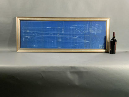 Blueprint Yacht Gypsy By John Alden No 355 - Lannan Gallery