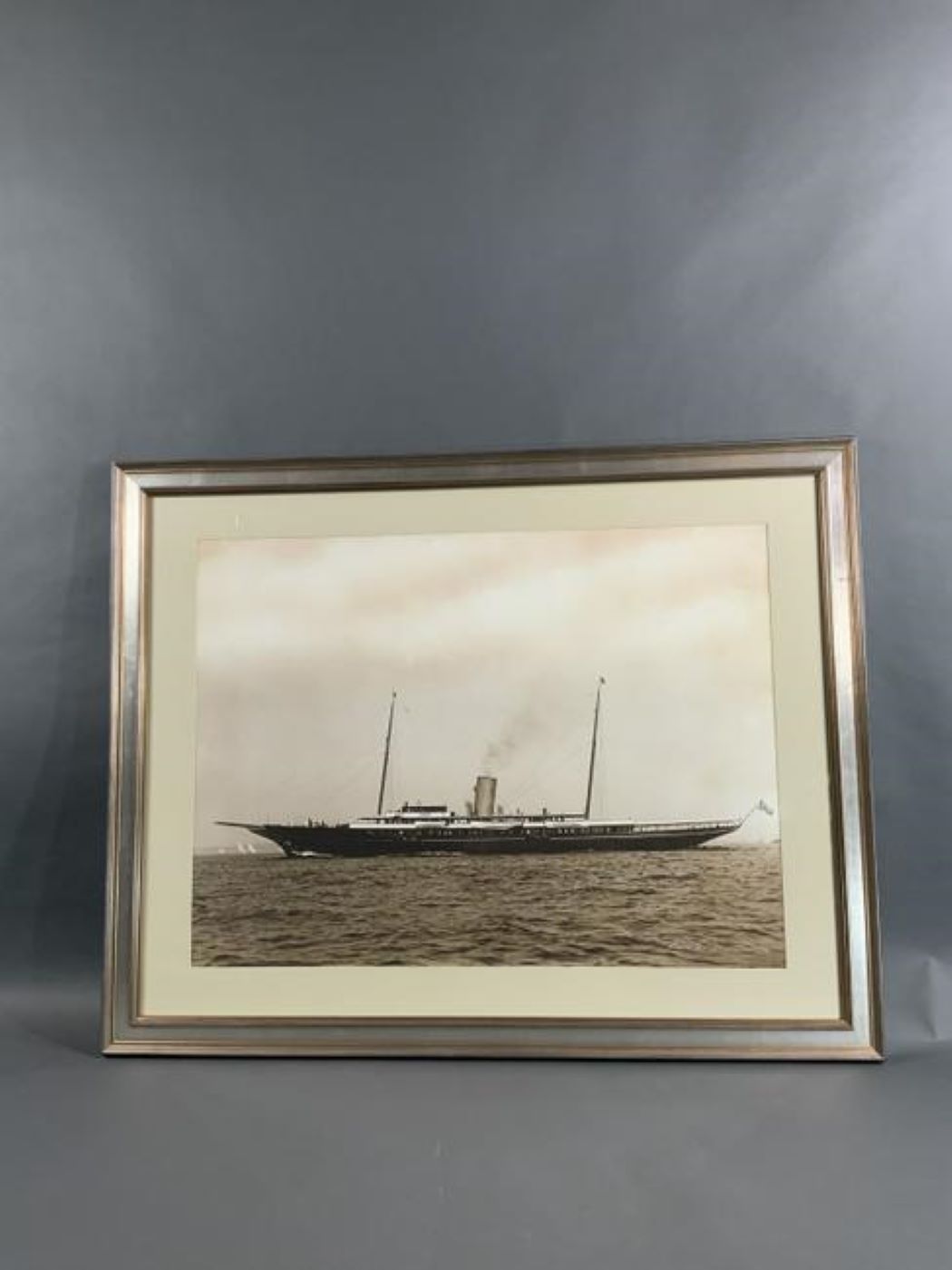 Framed Edwin Levick Print Of Corsair IV - Lannan Gallery