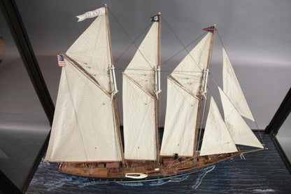 Schooner Yacht Atlantic Diorama - Lannan Gallery