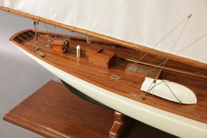 Six Foot Model Of Cup Yacht Puritan - Lannan Gallery
