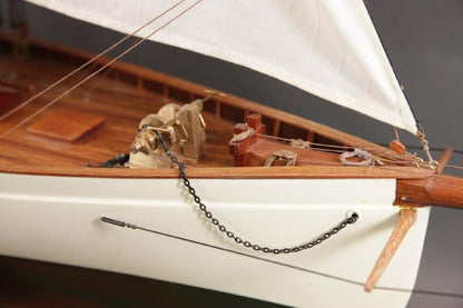Six Foot Model Of Cup Yacht Puritan - Lannan Gallery