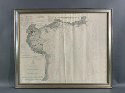 1898 Chart Of Boston Bay - Lannan Gallery