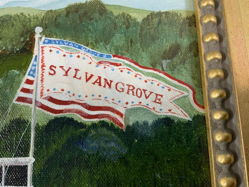 Oil Painting "Sylvan Grove" By Joe Selby - Lannan Gallery
