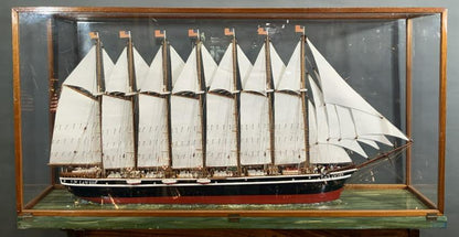Cased Model Of The Famous Quincy Mass - Lannan Gallery