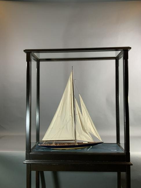 Diorama With America's Cup Yacht Endeavour - Lannan Gallery