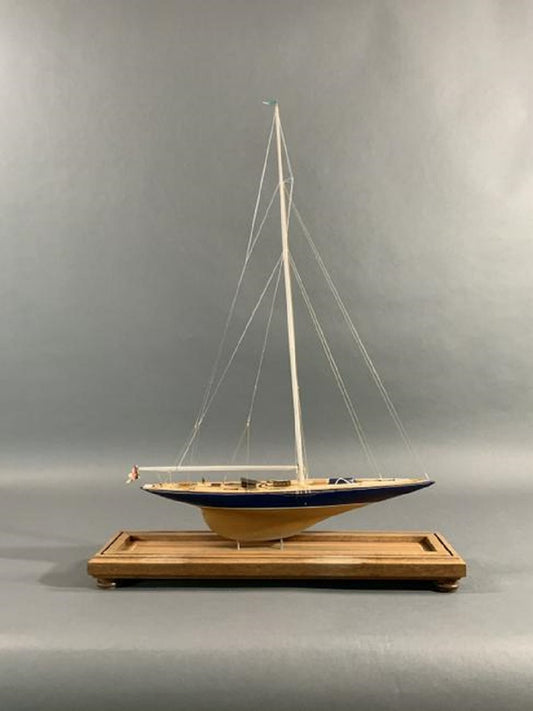 Model Yacht "Endeavour" by William Hitchcock - Lannan Gallery