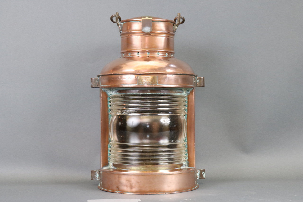 Solid Copper Perko Masthead Lantern - Lannan Gallery