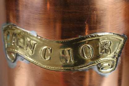 Copper Ship's Anchor Lantern - Lannan Gallery