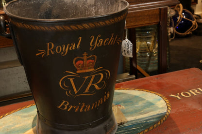 Authentic Ship's Deck Bucket, Britannia - Lannan Gallery