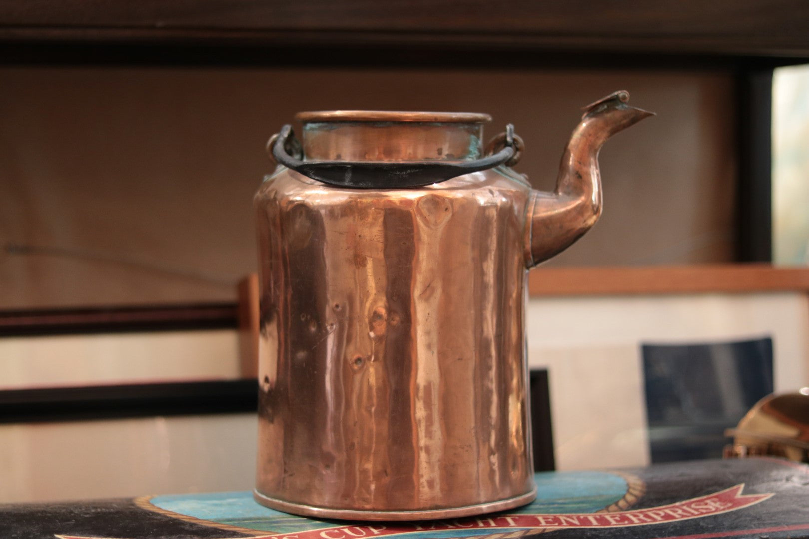Early Copper Cream Pitcher - Lannan Gallery