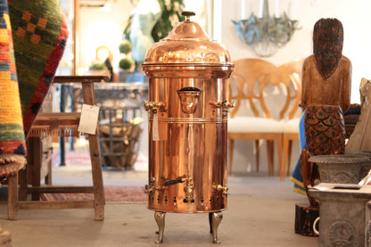 Copper Coffee Urn - Lannan Gallery