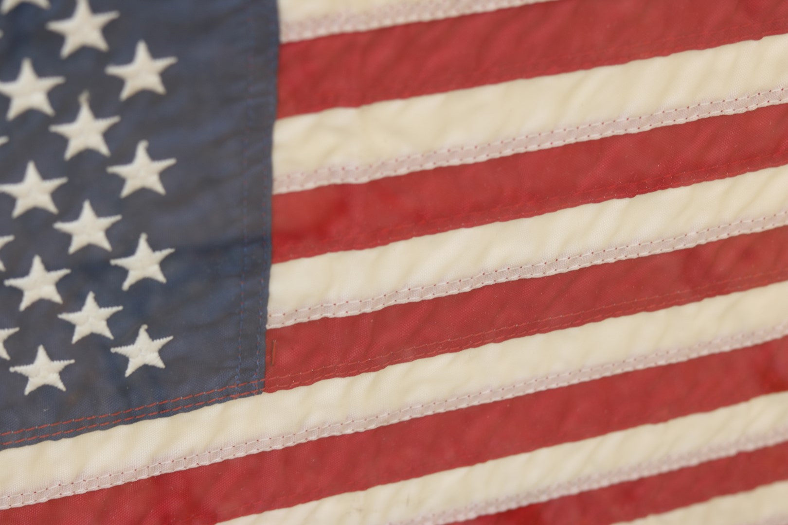 Framed American Flag - Lannan Gallery