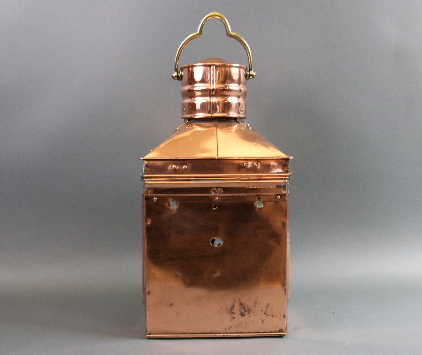 Copper Masthead Lantern by Meteorite - Lannan Gallery