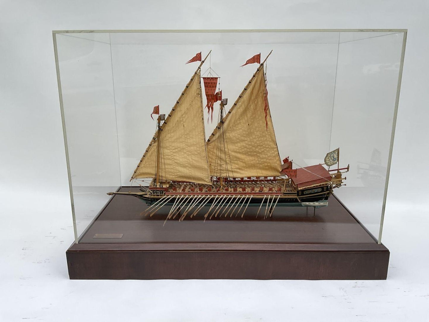 Ship Model In Case "La Réale" - Lannan Gallery
