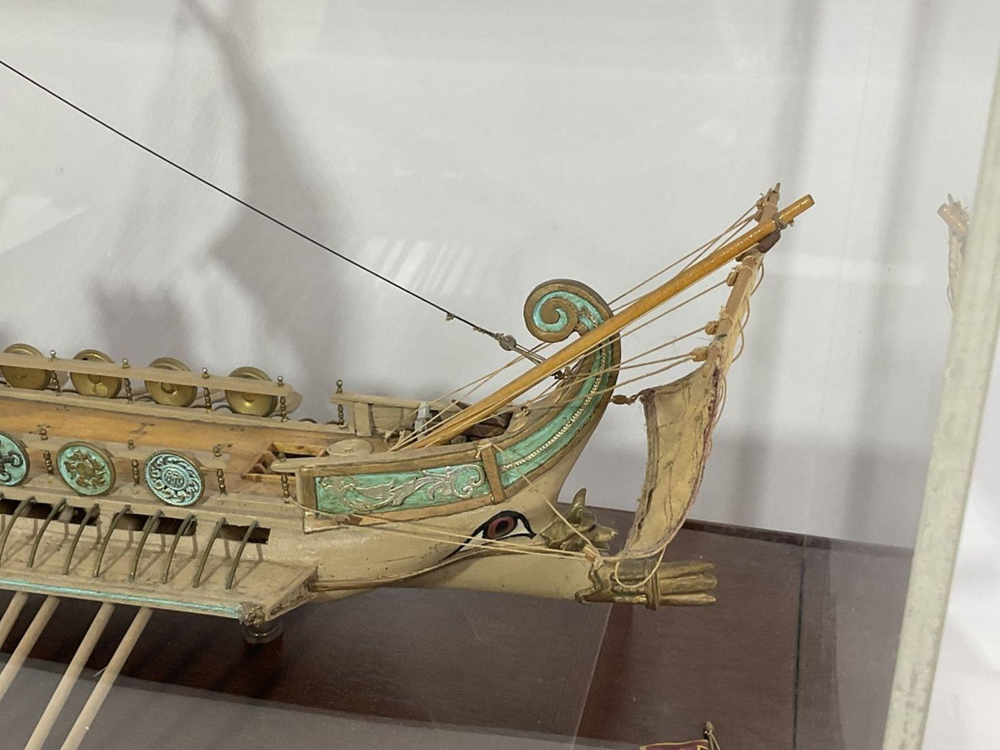 Ship Model Of A Roman Bireme - Lannan Gallery