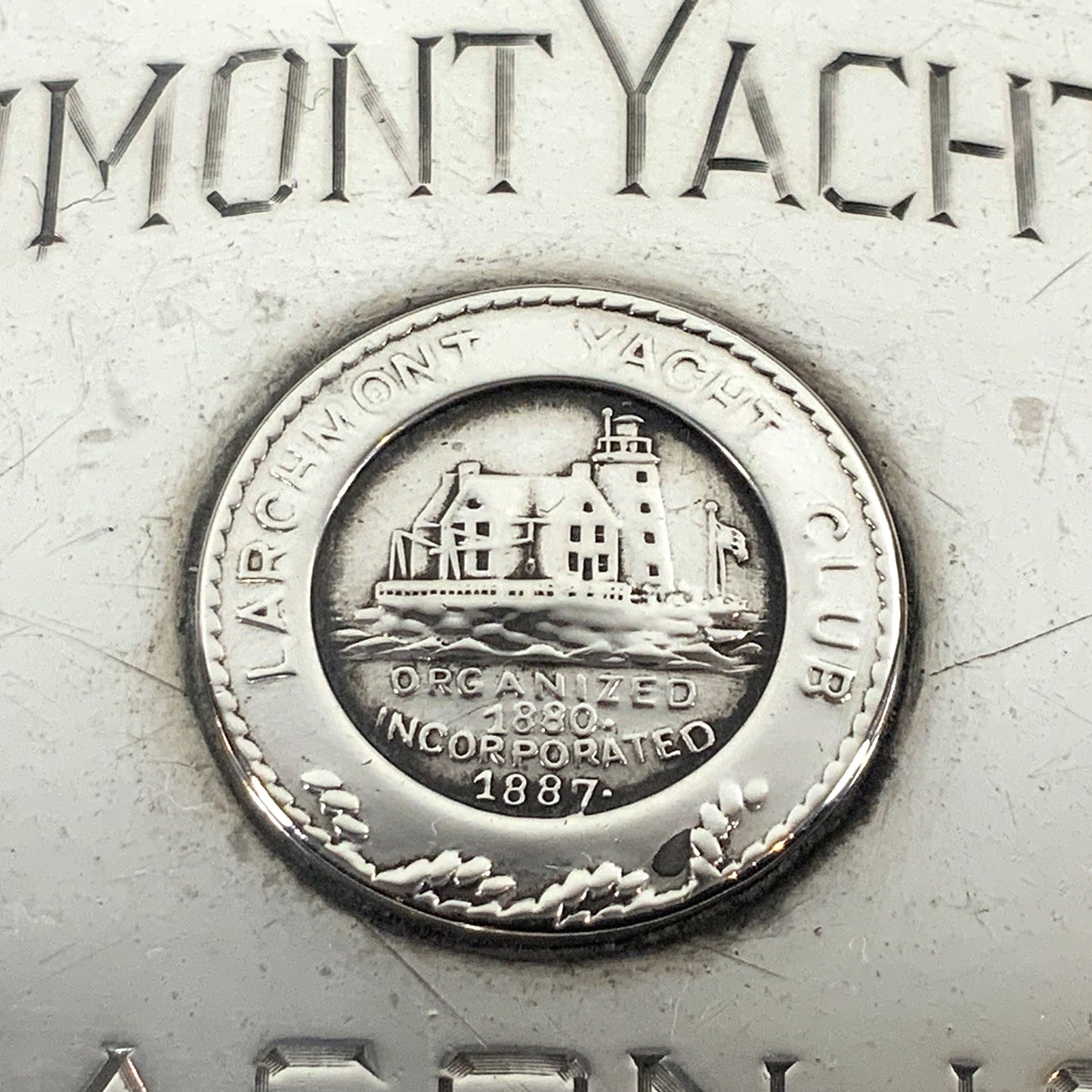 1913 Sterling Larchmont Yacht Club Trophy - Lannan Gallery
