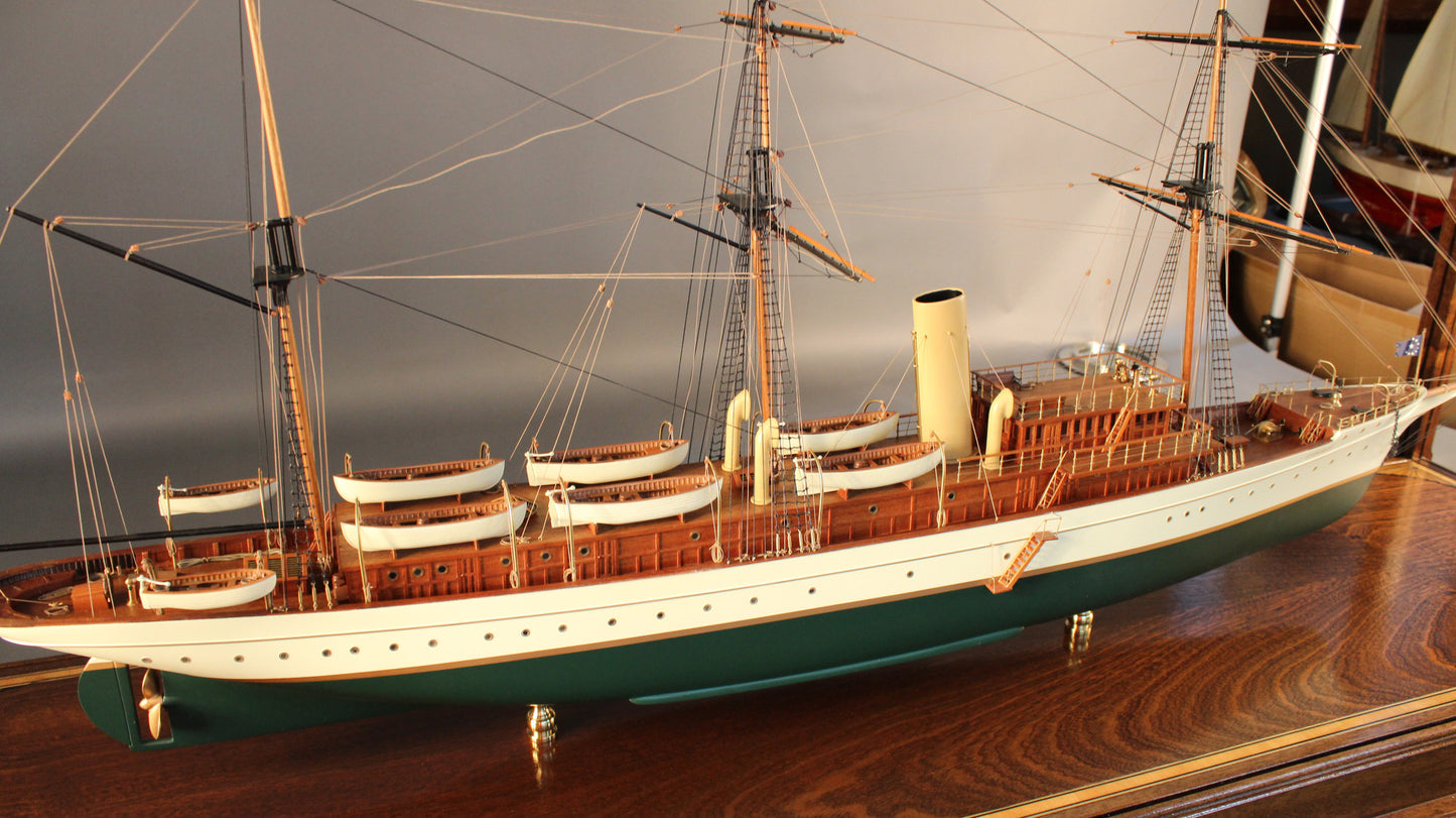 Steam Yacht "Aphrodite" c.1899 - Lannan Gallery