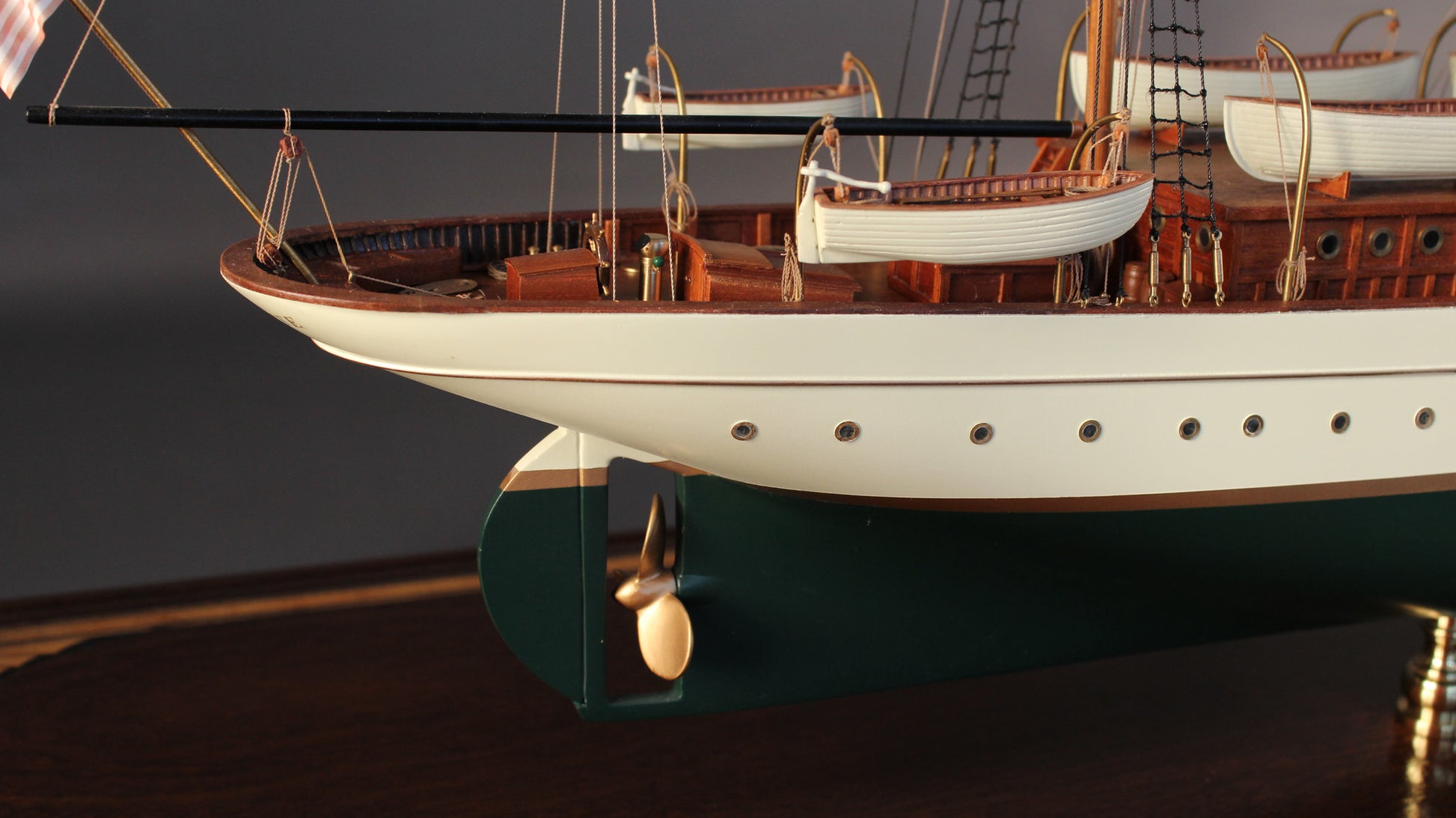 Steam Yacht "Aphrodite" c.1899 - Lannan Gallery