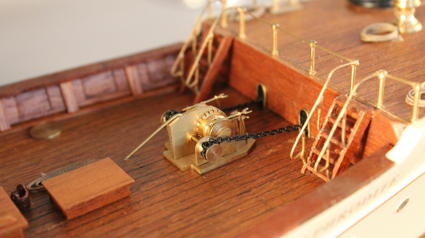 Steam Yacht "Aphrodite" c.1899 - Lannan Gallery