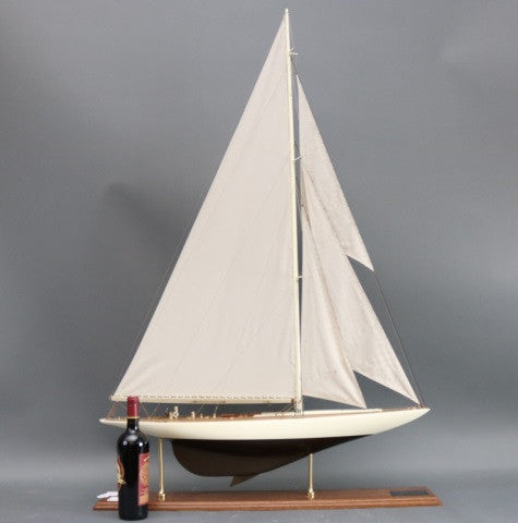 Model of the America's Cup Yacht "Enterprise" - Lannan Gallery