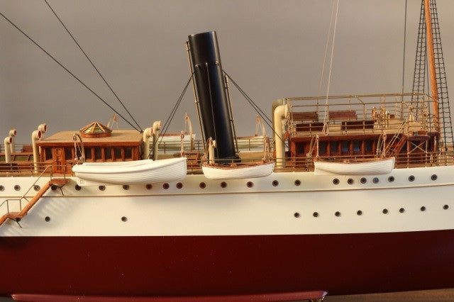 Model of the Steam Yacht "Mayflower" - Lannan Gallery