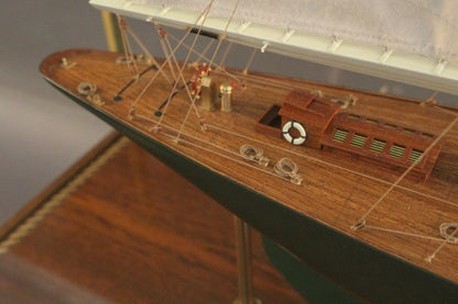 Model of America's Cup Yacht "Shamrock V" - Lannan Gallery