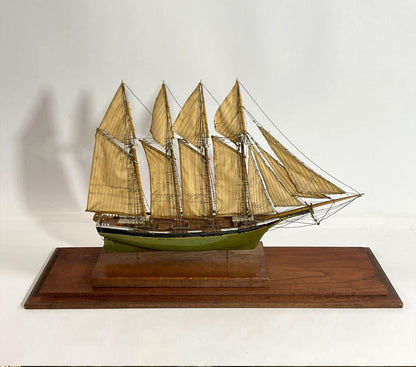 Ship Model of a Coastal Schooner - Lannan Gallery