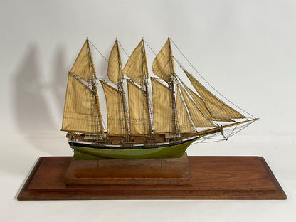 Ship Model of a Coastal Schooner - Lannan Gallery