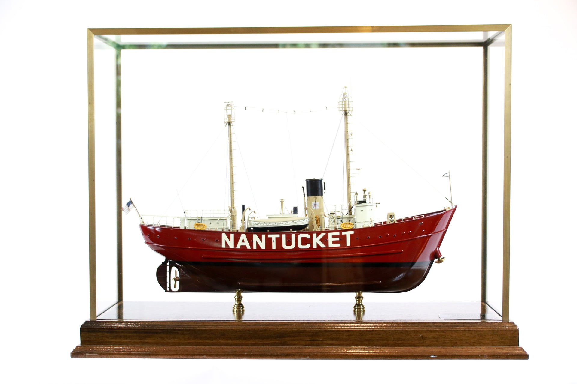 Nantucket Lightship/LV-112 anchored on Nantucket Station