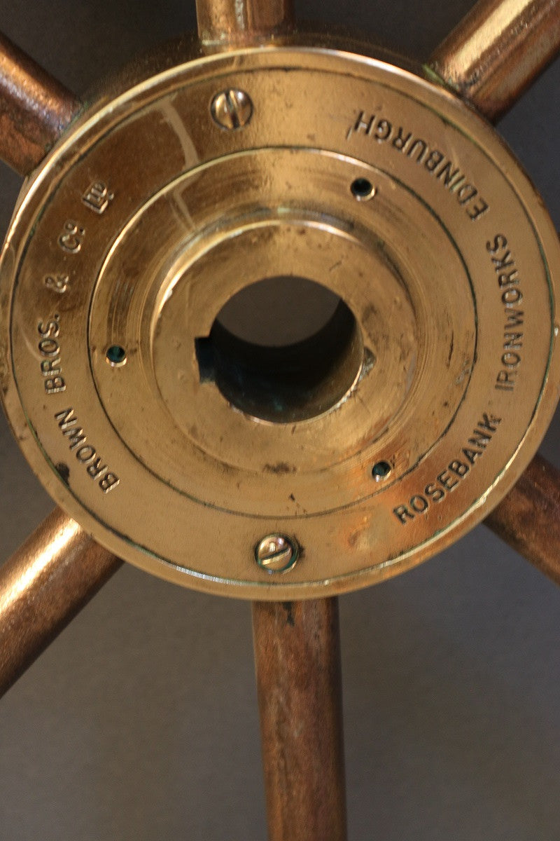 Authentic Brass Wheel - Lannan Gallery