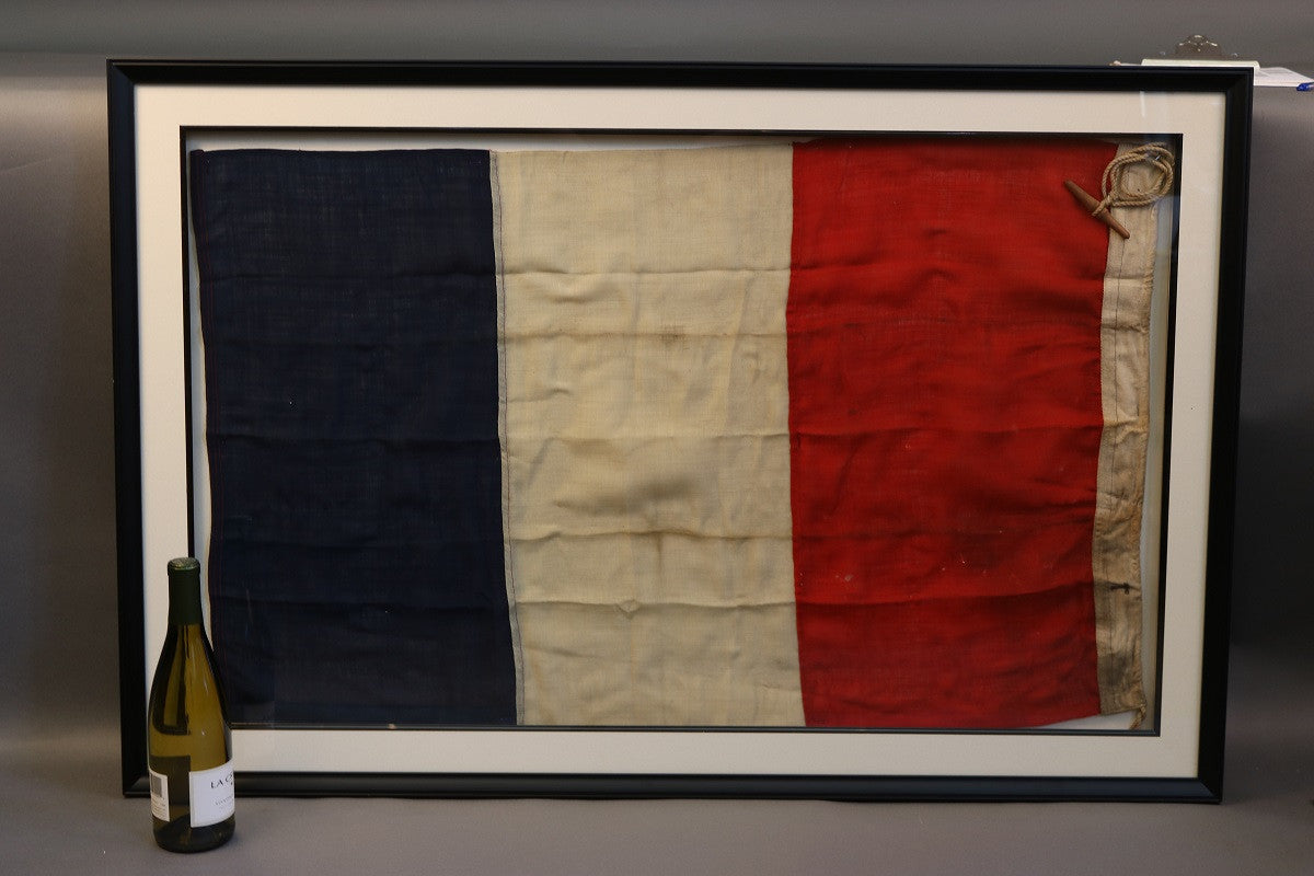 Yacht Ensign in Frame, Cotton - Lannan Gallery