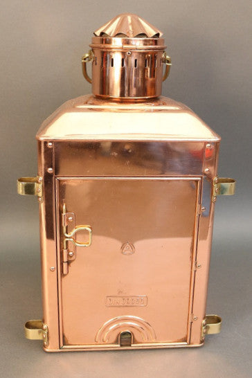 Copper Masthead Lantern - Lannan Gallery
