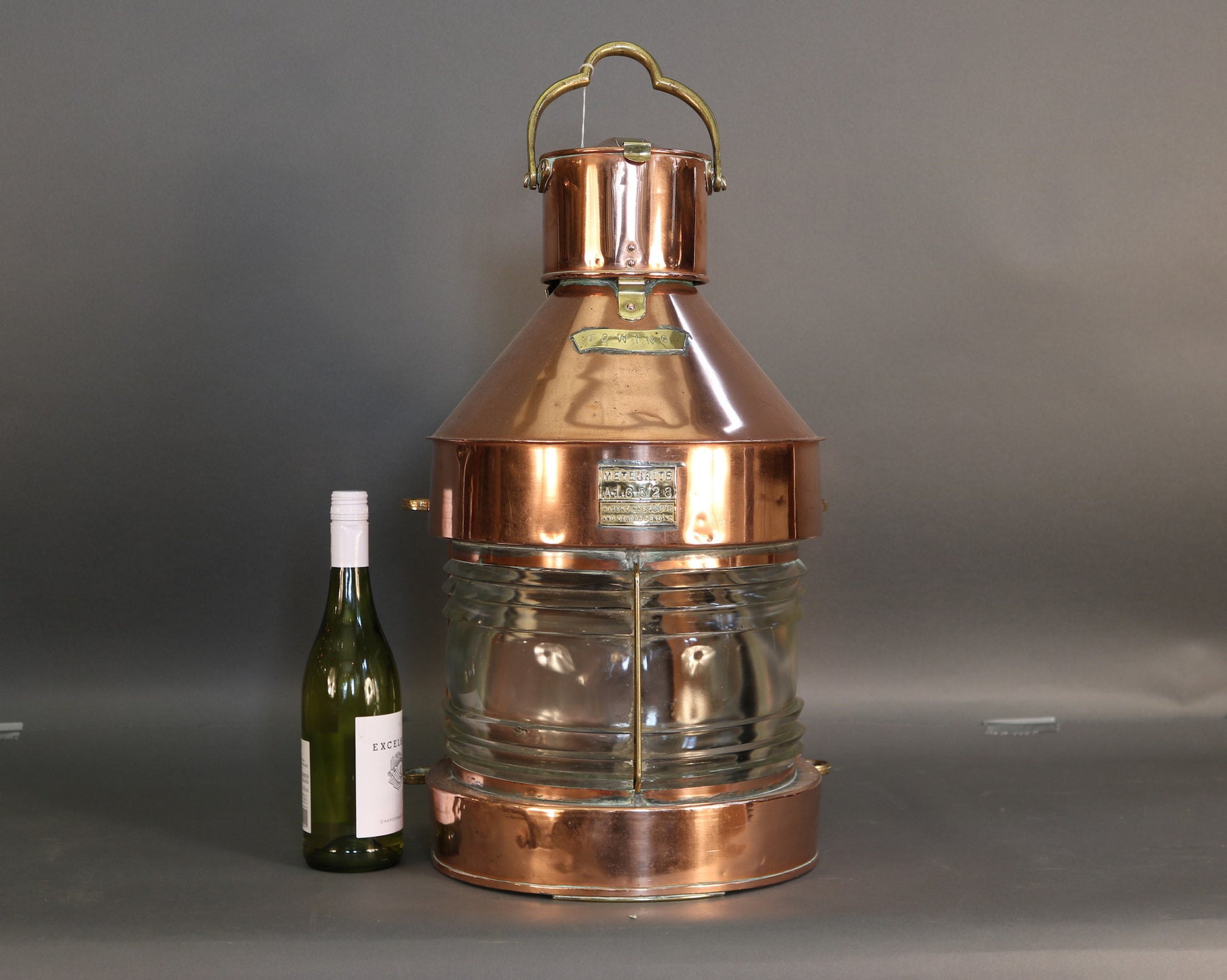 Copper Masthead "Towing" Lantern - Lannan Gallery